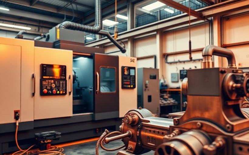 Industrial equipment — CNC machines and lathes