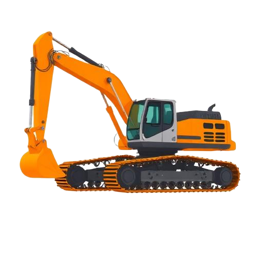 Crawler Excavators illustration