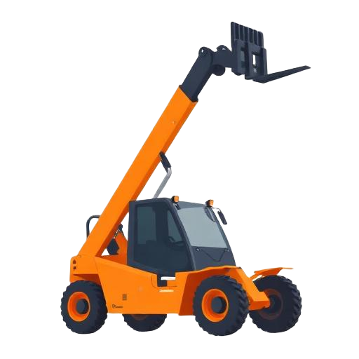 Telehandlers illustration