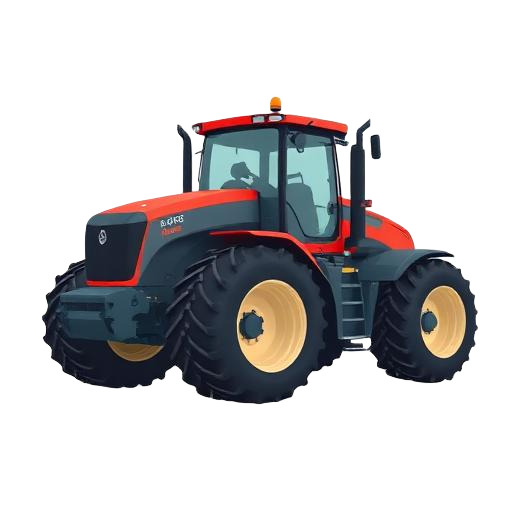 Tractors 100+ HP illustration